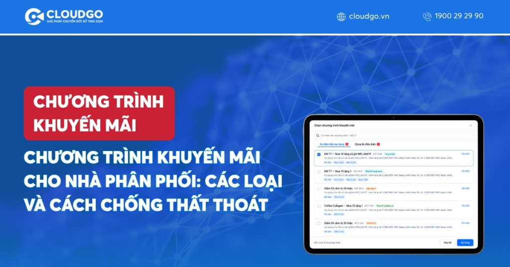 Banner bài viết Chương trình khuyến mãi cho nhà phân phối: Các loại và cách chống thất thoát