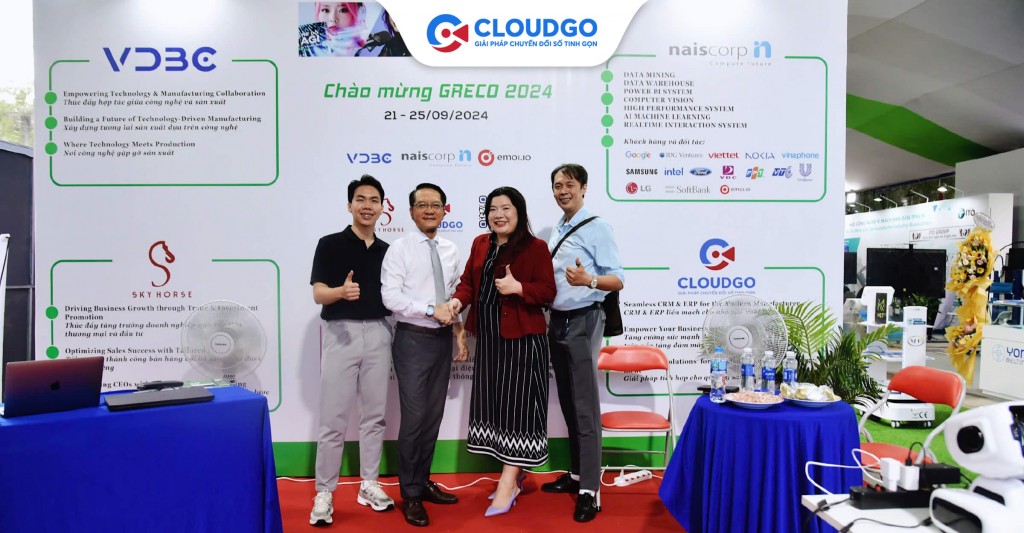 CloudGO giới thiệu đa dạng giải pháp số tại GRECO 2024