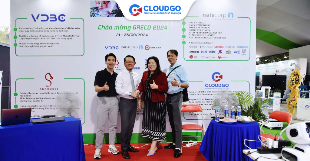 CloudGO giới thiệu đa dạng giải pháp số tại GRECO 2024