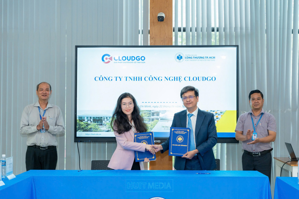 CLOUDGO KÝ KẾT HỢP TÁC ĐÀO TẠO CÙNG TRƯỜNG ĐẠI HỌC CÔNG THƯƠNG TP.HCM