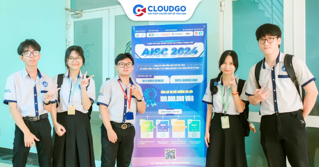 CloudGO làm Ban giám khảo cuộc thi Học thuật Khoa Hệ thống thông tin UIT AISC 2024