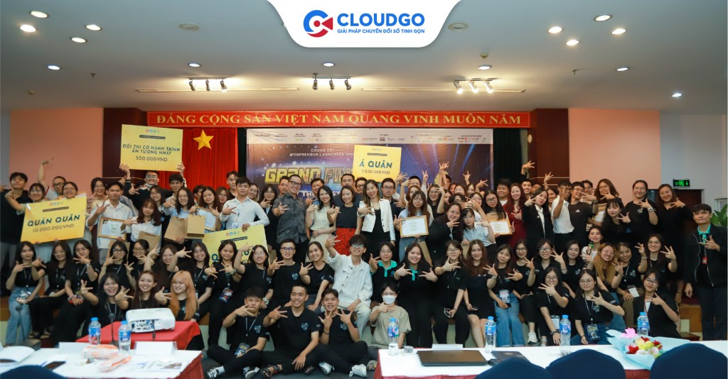 CloudGO tham dự chung kết YouPreneur Launchpad 2023 - GRAND FINALE “CUT THE MUSTARD”