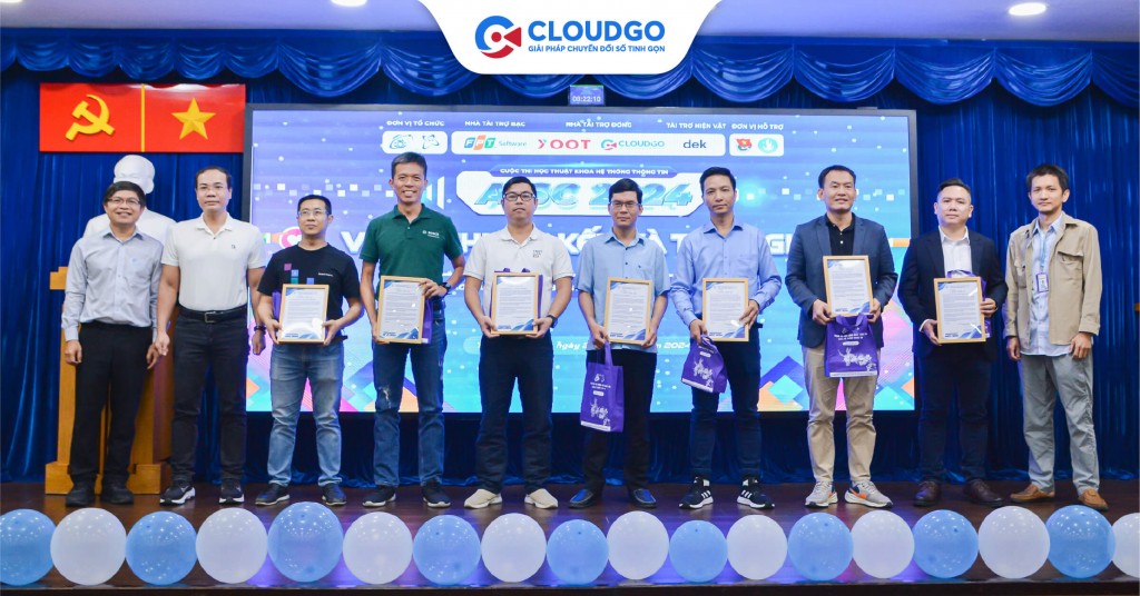 CloudGO tham dự Vòng chung kết cuộc thi học thuật AISC 2024 của Khoa Hệ thống thông tin