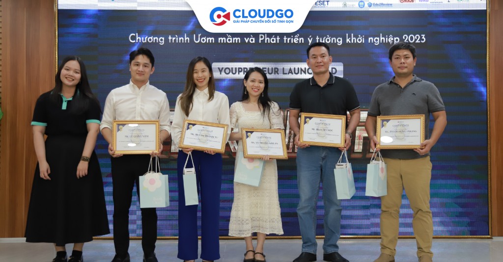 CloudGO tham gia hội chợ khởi nghiệp YOUPRENEUR LAUNCHPAD 2023 - STARTUP FAIR: “THE SKY’S THE LIMIT”