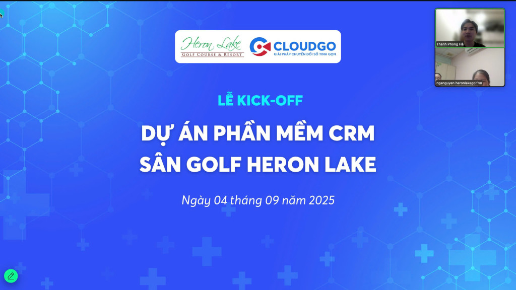 CloudGO triển khai CRM cho Heron Lake – Khi trải nghiệm golfer được nâng tầm