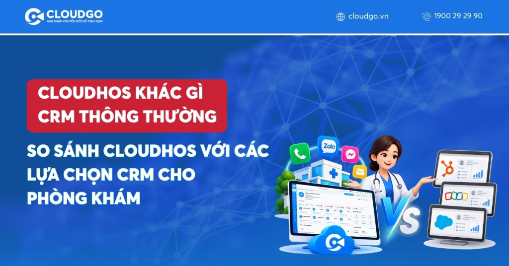 Banner bài viết So sánh CloudHOS với các lựa chọn CRM cho phòng khám