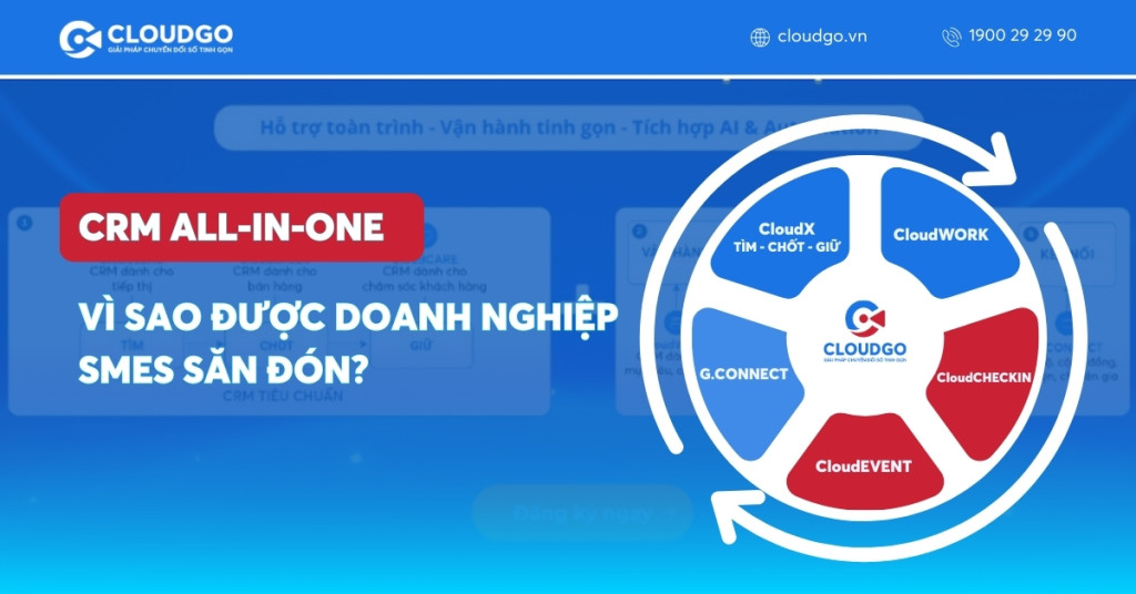Vì sao mô hình “CRM All-in-one” đang được doanh nghiệp SMEs săn đón?