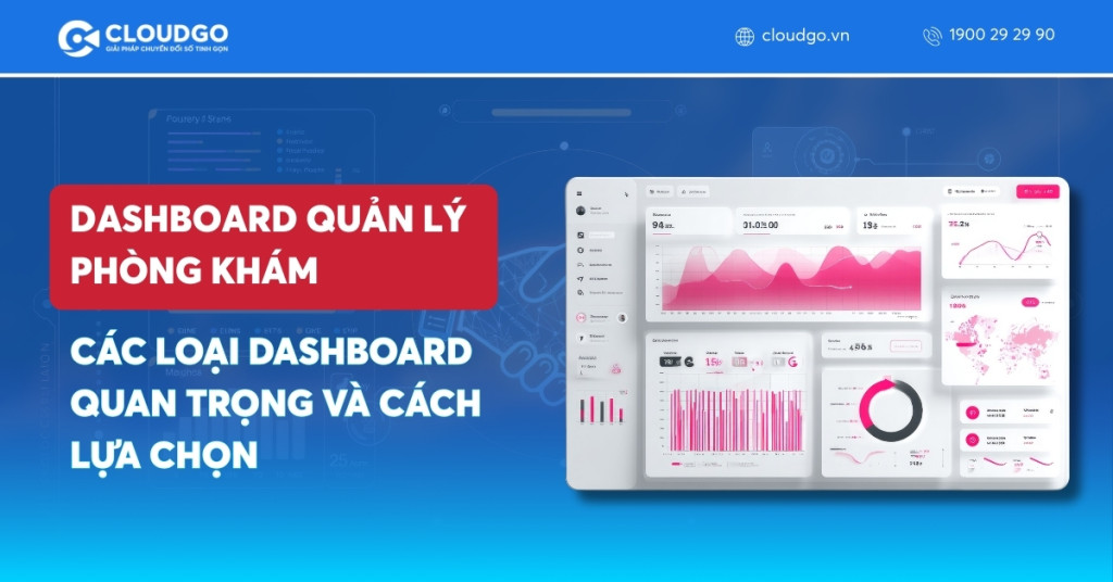Dashboard quản lý phòng khám: Các loại dashboard quan trọng và cách lựa chọn