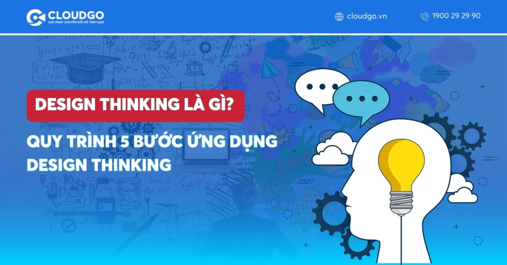 Design Thinking là gì? Quy trình 5 bước tư duy thiết kế sáng tạo hiệu quả