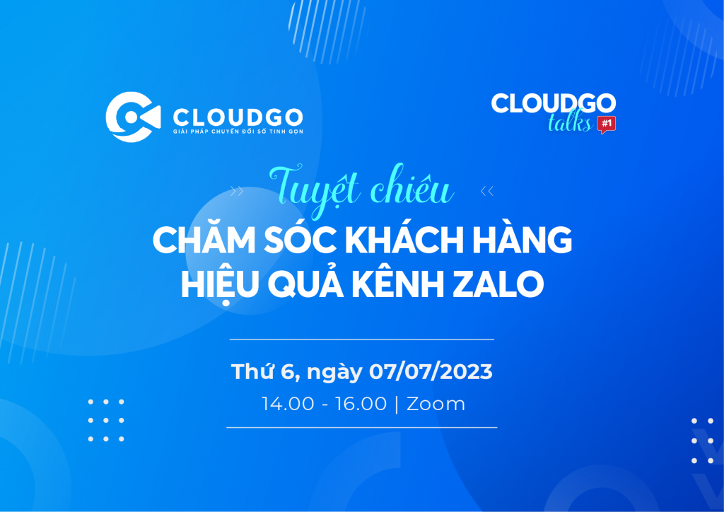 Hướng dẫn tham dự sự kiện CloudGO