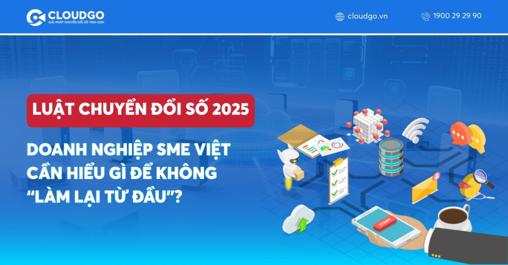 Luật Chuyển đổi số 2025: Doanh nghiệp SME Việt cần hiểu gì để không “làm lại từ đầu”?