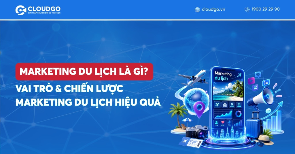Banner bài viết Marketing du lịch là gì? Vai trò & chiến lược marketing du lịch hiệu quả nhất