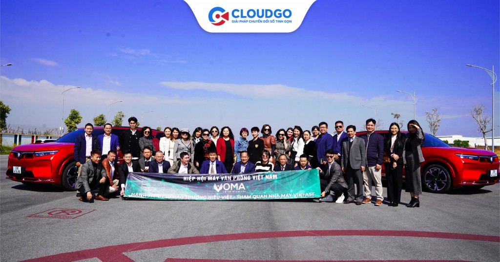CloudGO tham quan nhà máy sản xuất ô tô Vinfast cùng VOMA