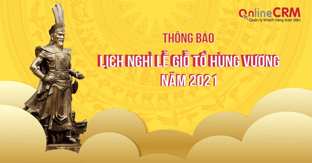 CloudGO thông báo lịch nghỉ lễ giỗ tổ Hùng Vương năm 2021