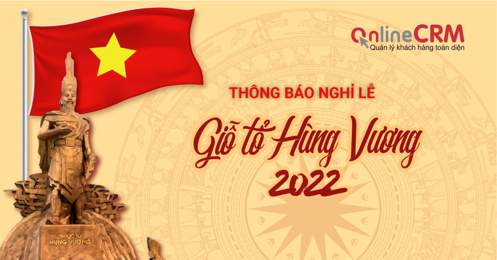 CloudGO thông báo lịch nghỉ lễ giỗ tổ Hùng Vương năm 2022