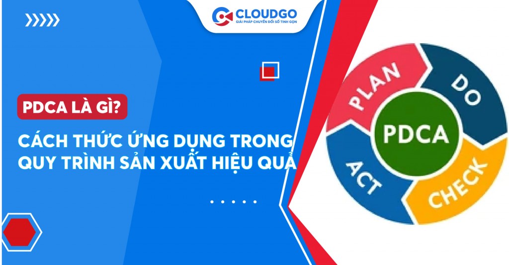 PDCA là gì? Chìa khóa ứng dụng trong quản lý sản xuất tinh gọn và toàn diện