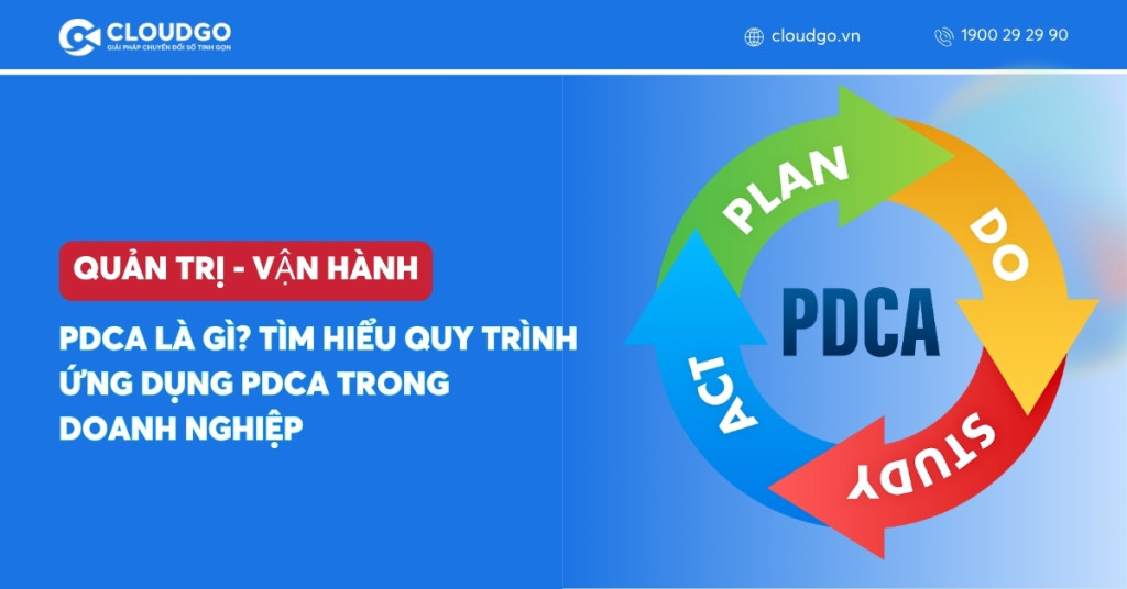 PDCA là gì? Hướng dẫn ứng dụng chu trình cải tiến hiệu quả