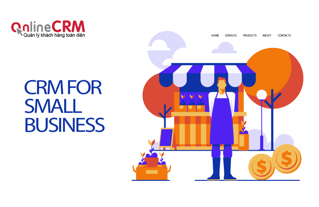 Phần mềm chăm sóc khách hàng CRM cho doanh nghiệp vừa và nhỏ