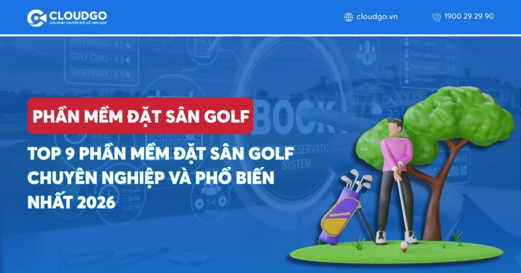 Banner bài viết Top 9 phần mềm đặt sân golf chuyên nghiệp và phổ biến nhất 2026