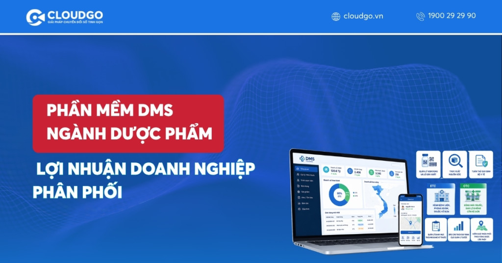 Phần mềm DMS ngành dược phẩm: Giải pháp quản lý kênh phân phối chuyên biệt cho doanh nghiệp dược