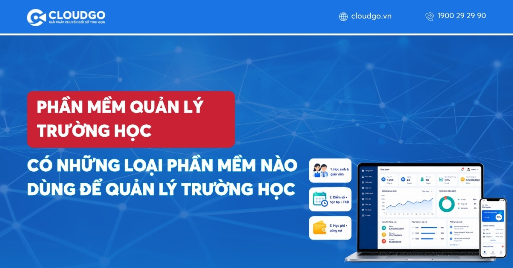 Banner bài viết Phần mềm quản lý trường học là gì? Có những loại phần mềm nào dùng để quản lý trường học