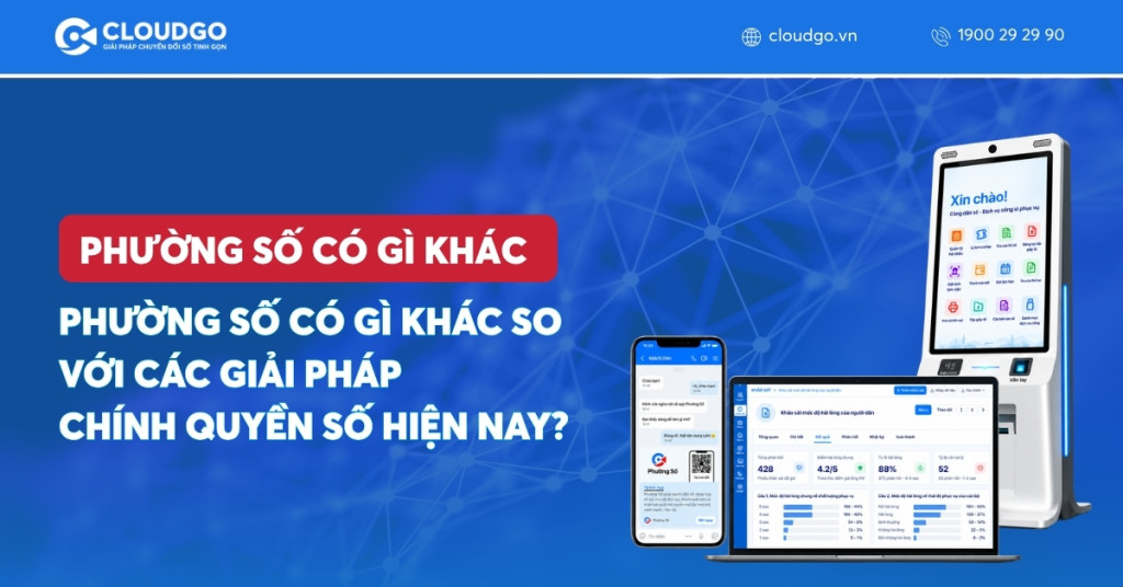 Phường Số có gì khác so với các giải pháp chính quyền số hiện nay?
