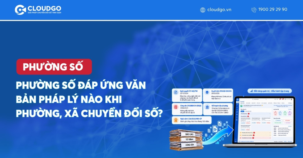 Banner bài viết Triển khai Phường Số, phường, xã đáp ứng những văn bản pháp lý nào?