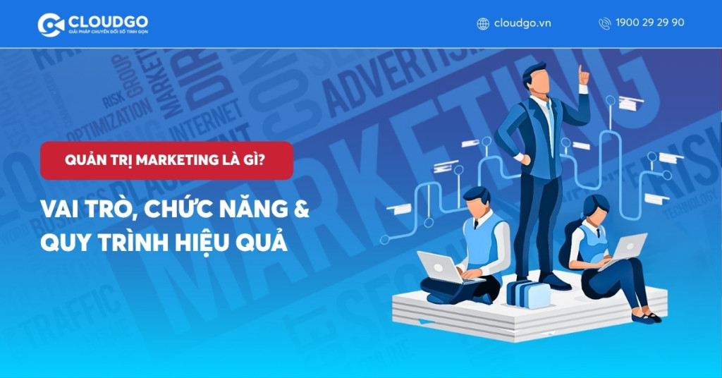 Quản trị Marketing là gì? Vai trò, Chức năng & Quy trình 5 bước hiệu quả
