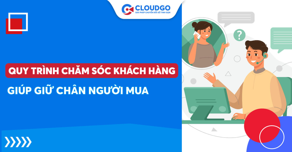 Quy trình chăm sóc khách hàng chuẩn giúp giữ chân người mua