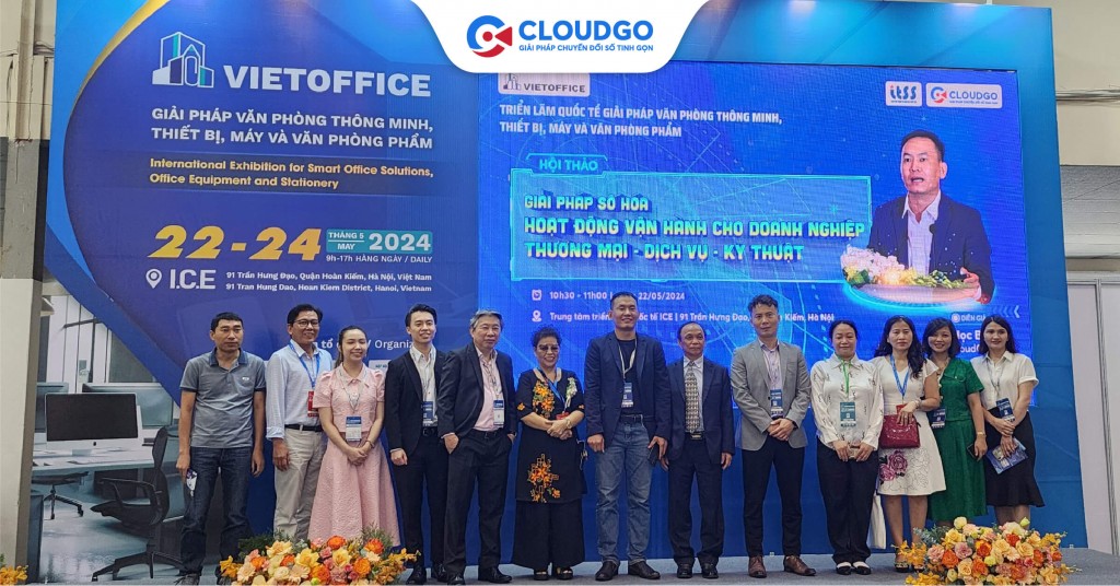 RECAP Sự kiện: CloudGO tổ chức hội thảo giải pháp số hóa hoạt động vận hành cho doanh nghiệp TM-DV-KT