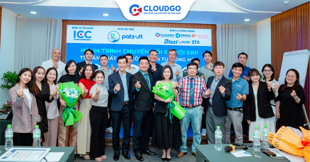 CloudGO đồng hành cùng cộng đồng ICC trong sự kiện “Hành trình chuyển đổi số với ERP - Từ sản xuất thủ công đến tự động hóa”