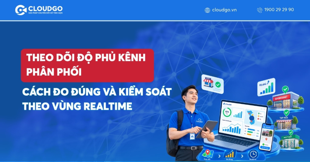 Banner bài viết Theo dõi độ phủ kênh phân phối: Cách đo đúng và kiểm soát theo vùng realtime