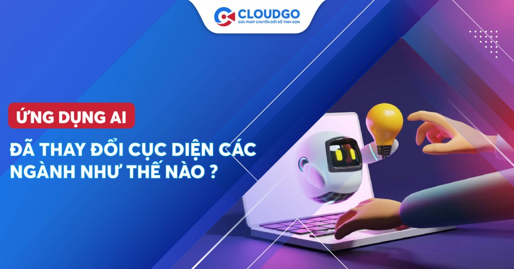 Các ứng dụng AI trong thực tế mà nhà lãnh đạo phải nắm trong thời đại 4.0