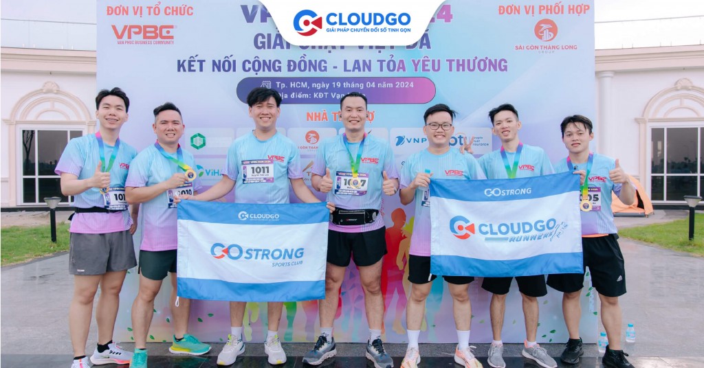 CloudGO nâng cao phong độ cùng Giải chạy Việt Dã VPBC Run 2024