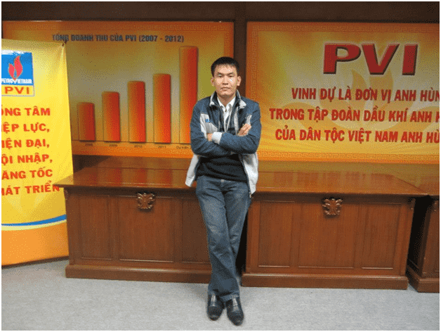 Anh Bùi Cao Học - Trong đợt triển khai CRM cho PVI tại Hà Nội