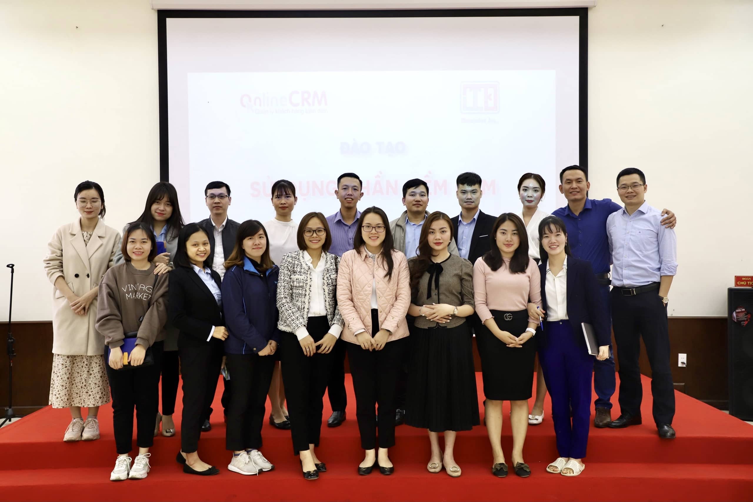 Buổi đào tạo phần mềm CRM tại Thuận Đức JSC 