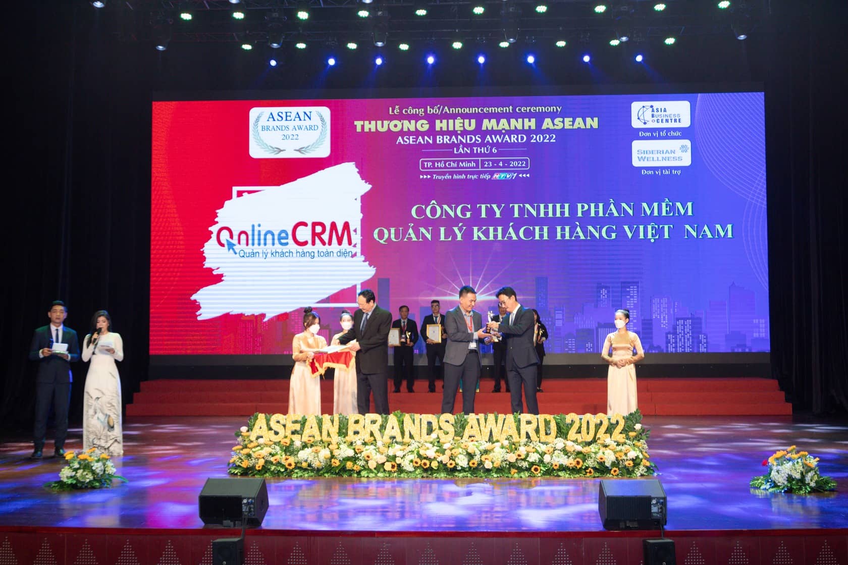 CloudGO nhận giải thưởng TOP 10 thương hiệu mạnh ASEAN 2022