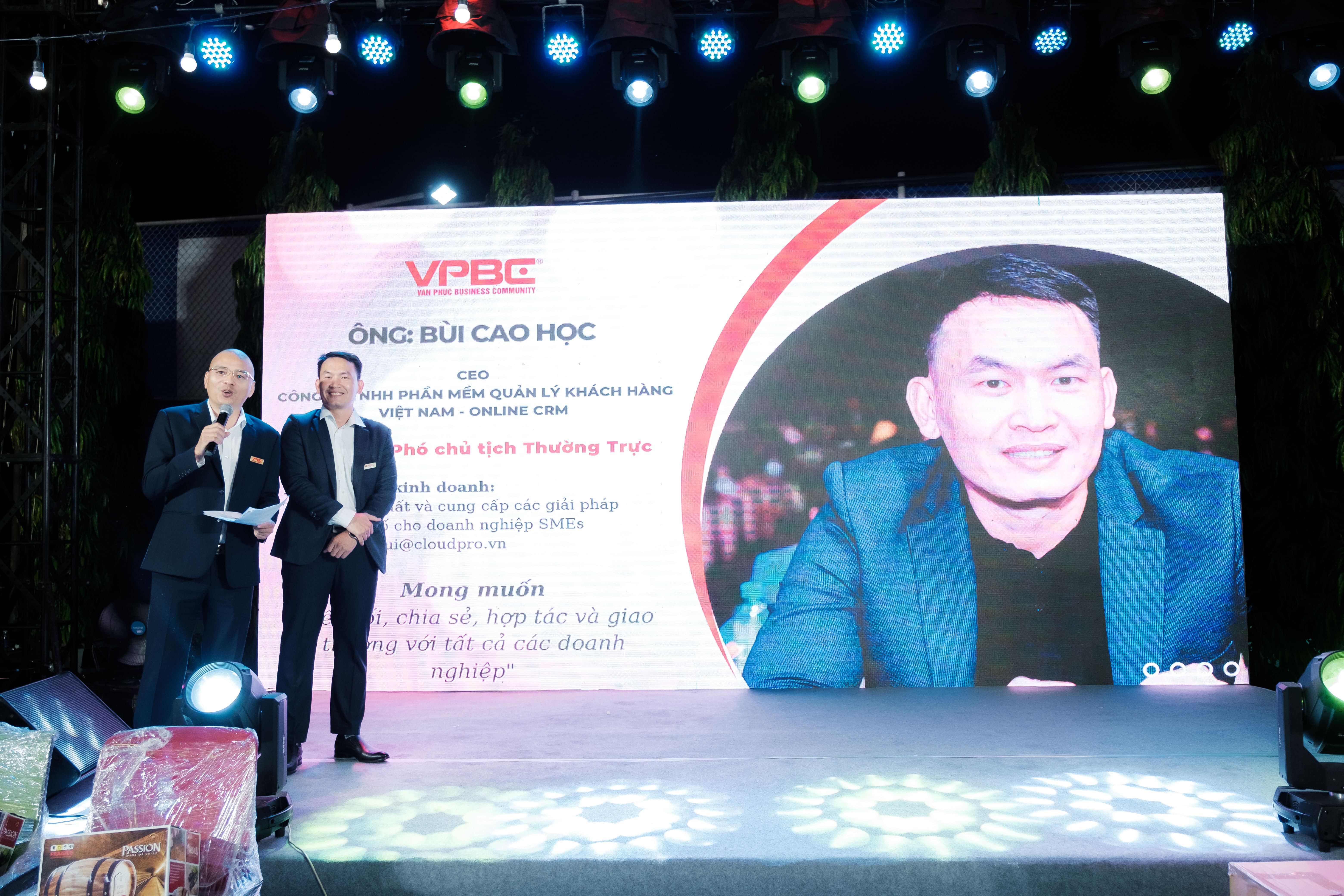 Ông Bùi Cao Học CEO & Founder CloudGO - Phó chủ tịch thường trực VPBC