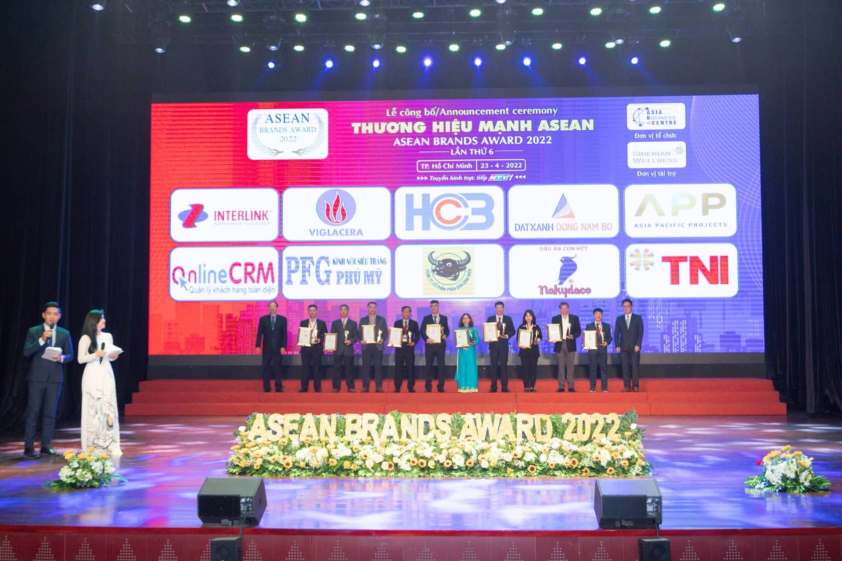 CloudGO nhận giải thưởng TOP 10 thương hiệu mạnh ASEAN 2022