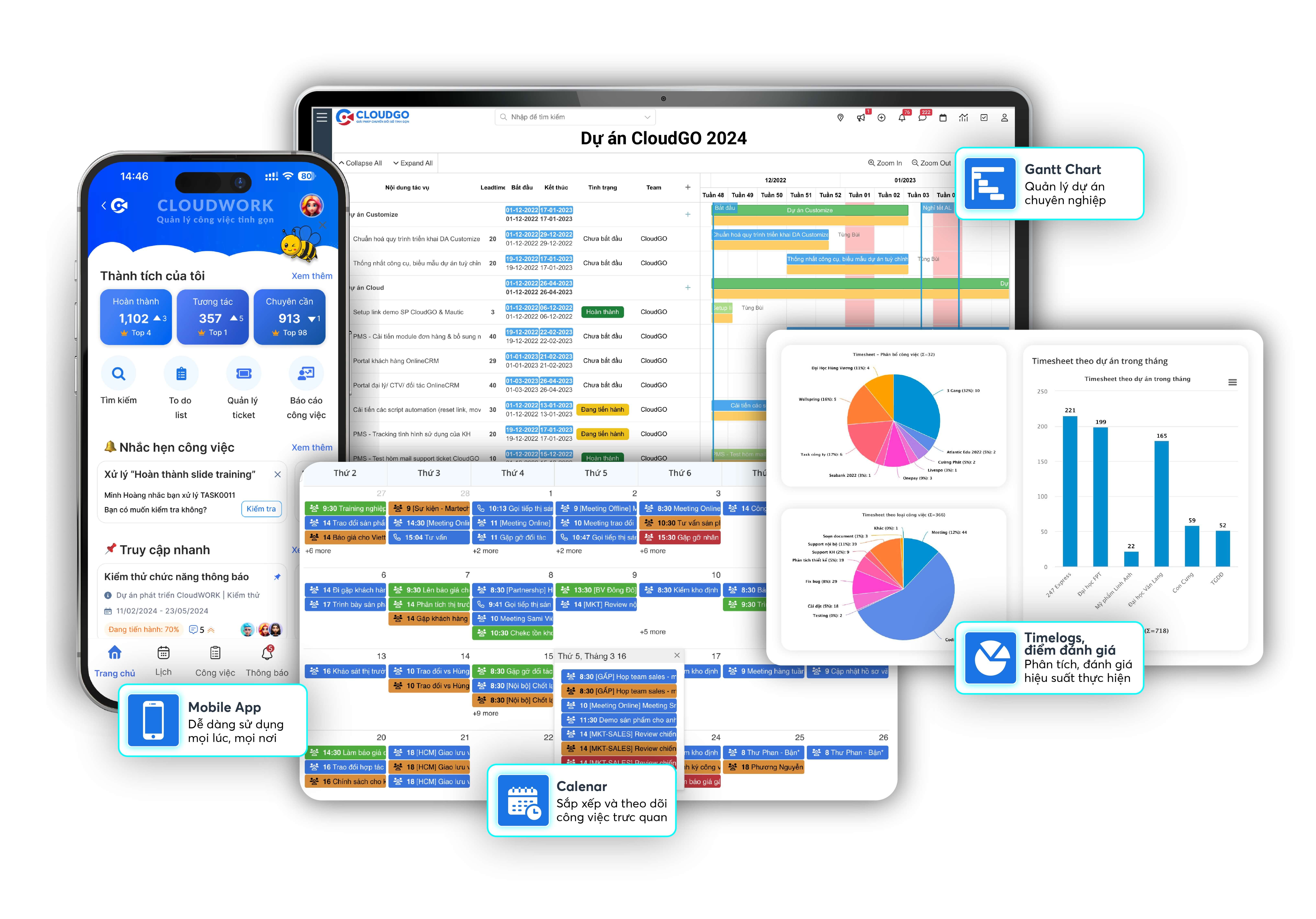 Giải pháp quản lý công việc tinh gọn - CloudWORK