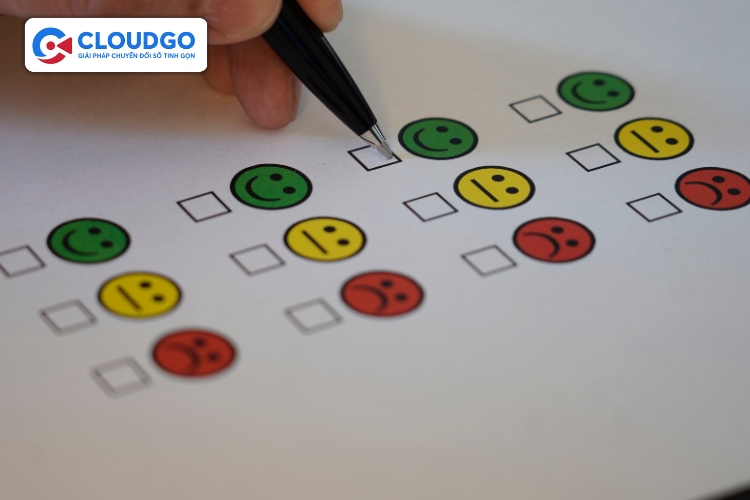 Việc khảo sát khách hàng thường xuyên sẽ nắm bắt được hành vi tiếp theo của họ 