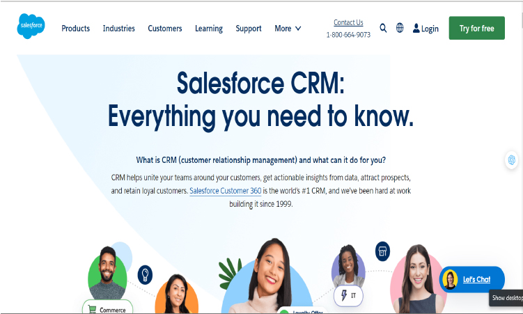 công ty cung cấp phần mềm CRM Salesforce