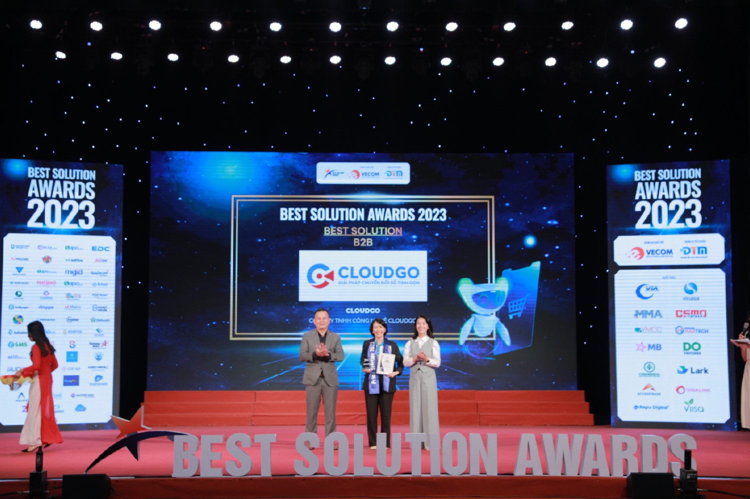 CloudGO nhận giải Best Solution B2B