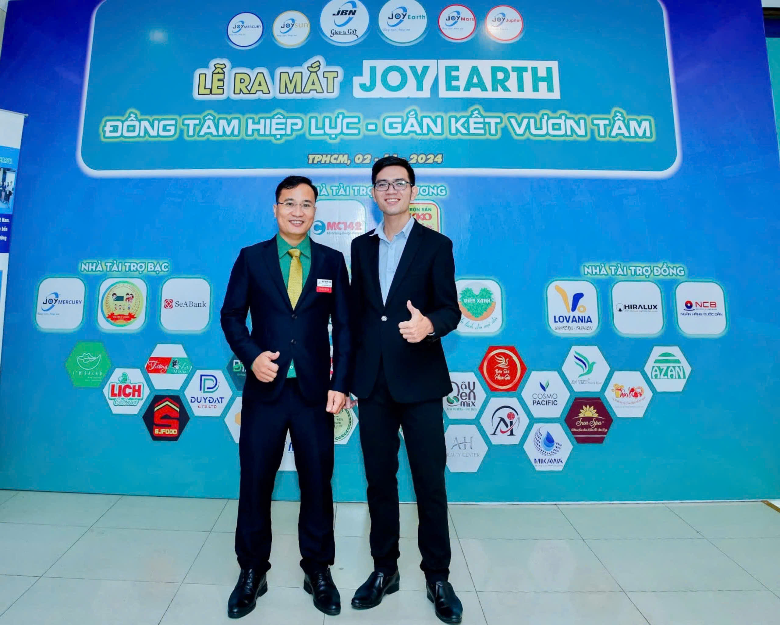 CloudGO tại buổi lễ ra mắt cộng đồng doanh nhân Joy Earth