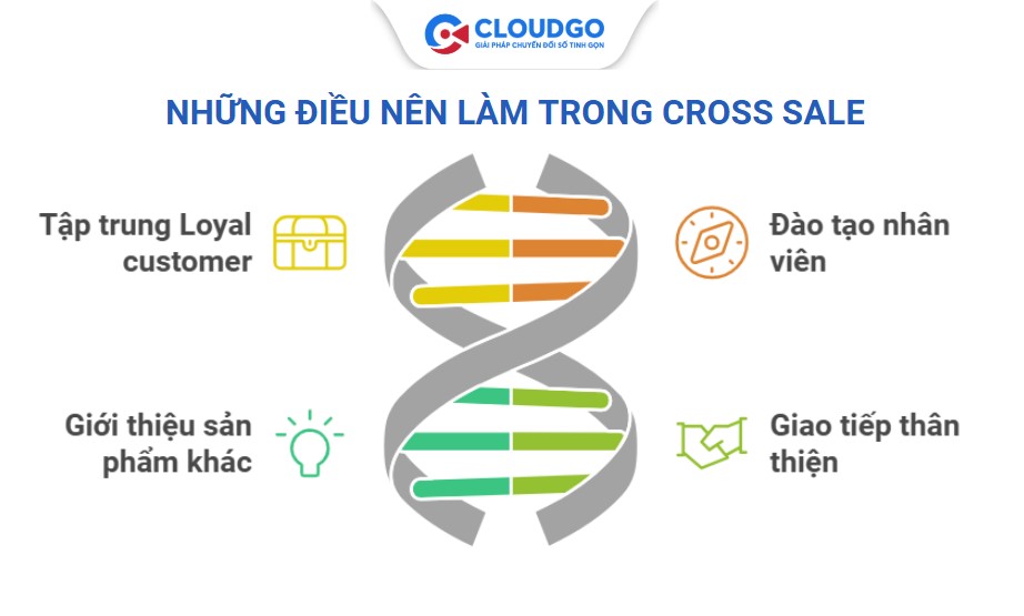 Những điều nên làm trong cross sale là gì 