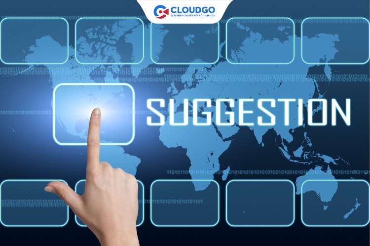 AI sẽ đề xuất phương án dựa trên những phản hồi của người dùng và dữ liệu cũ