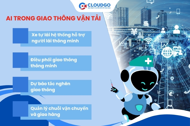 Trí tuệ nhân tạo mở ra một kỷ nguyên mới cho ngành giao thông vận tải