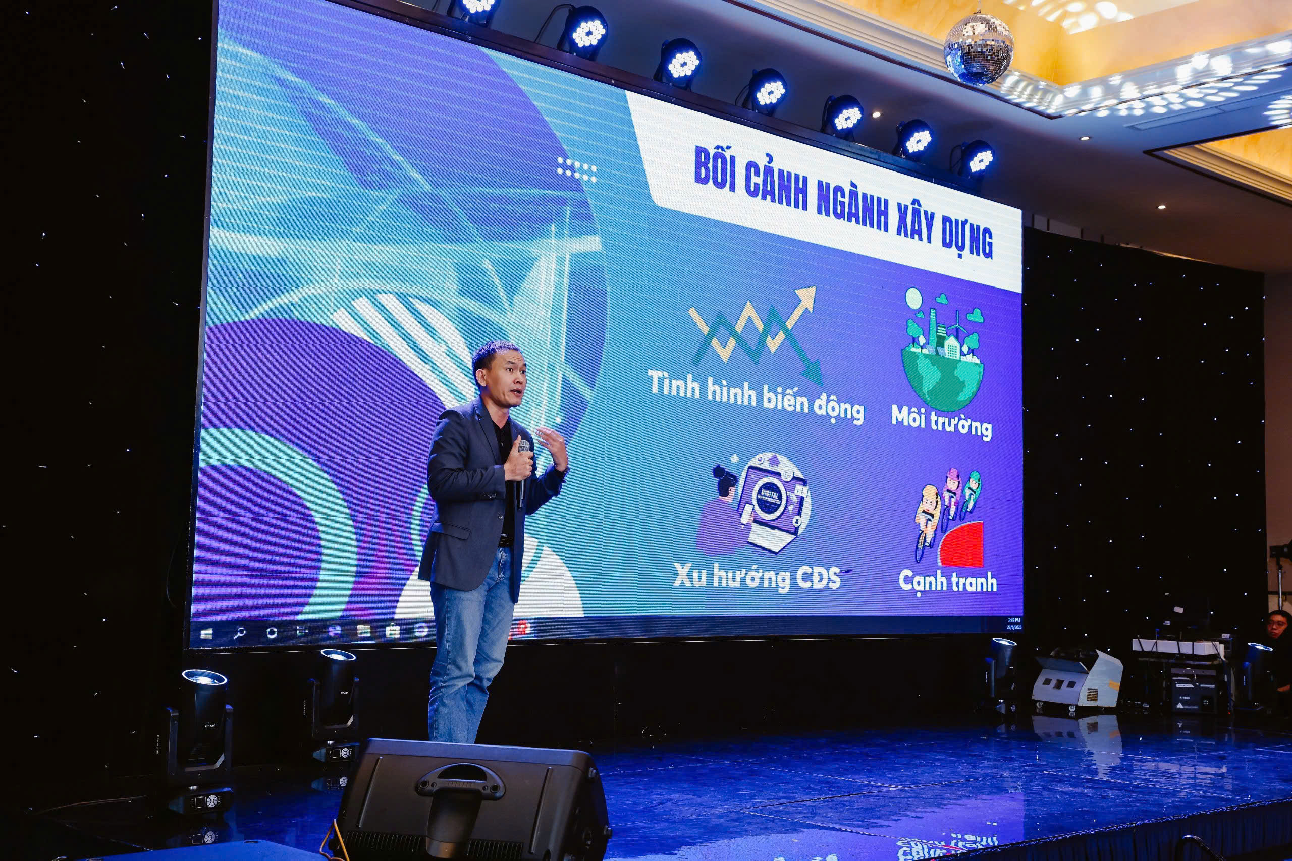 Anh Bùi Cao Học chia sẻ về giải pháp chuyển đổi số cho ngành xây dựng