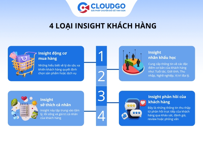 4 Loại insight khách hàng