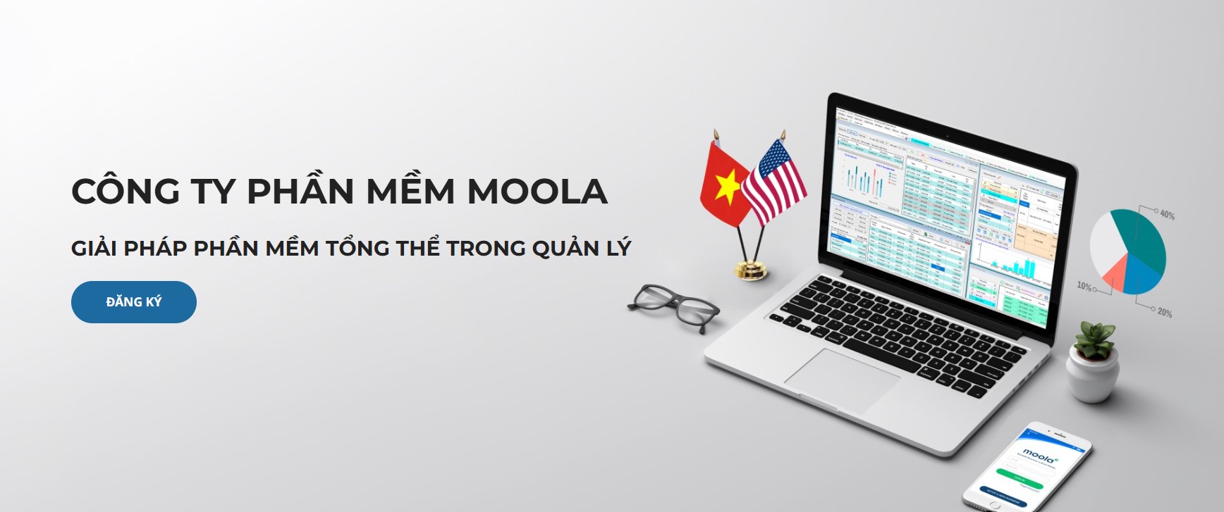 Phần mềm chấm công trên điện thoại online đa nền tảng MOOLA PRO